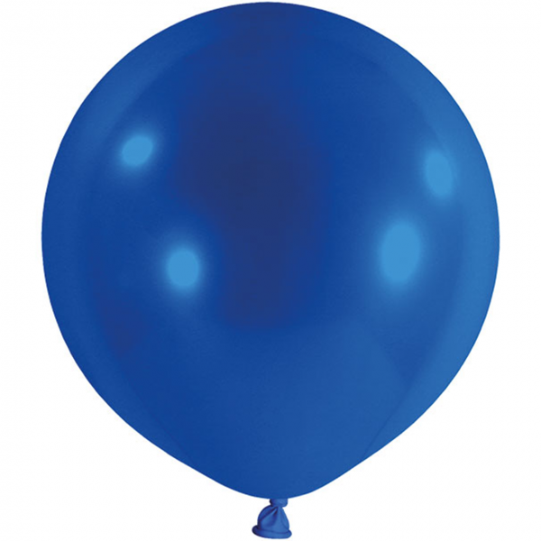 1 Riesenballon - Ø 1m - Blau
