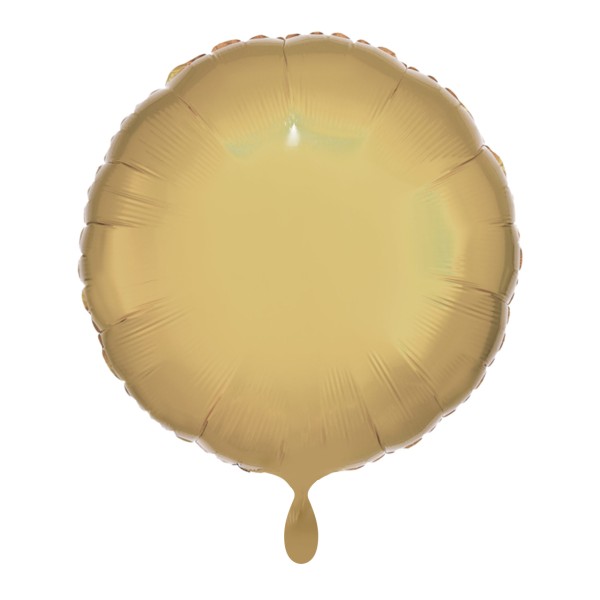 1 Balloon - Rund - Weißgold