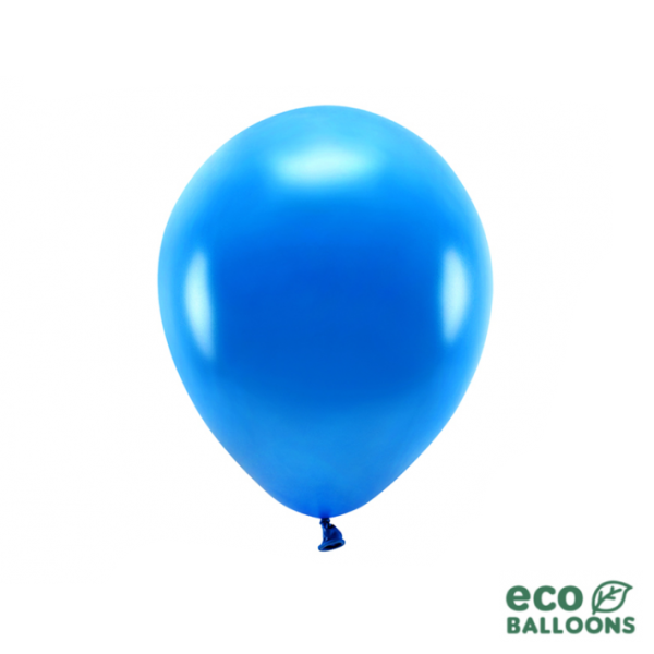 100 ECO-Luftballons - Ø 26cm - Metallic - Navy Blue