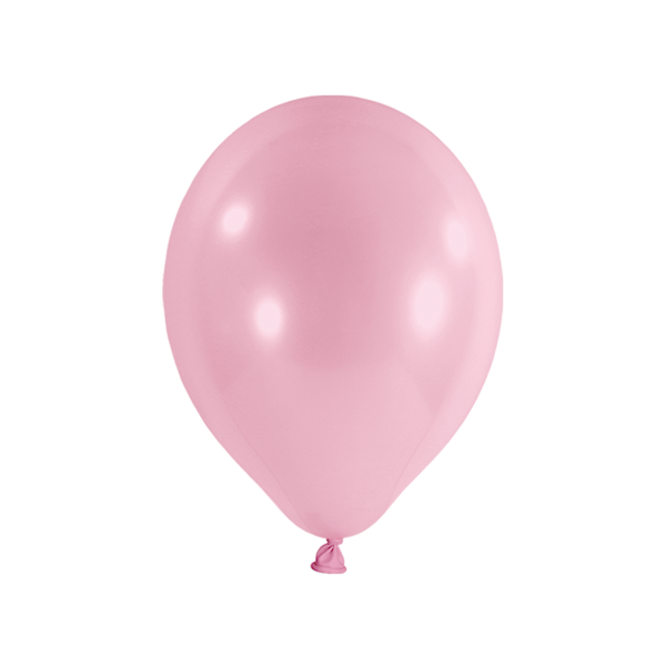 100 Luftballons - Ø 27cm - Pastell - Rosa