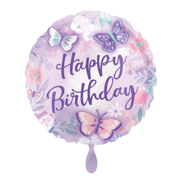 1 Balloon - Flutter Happy Birthday