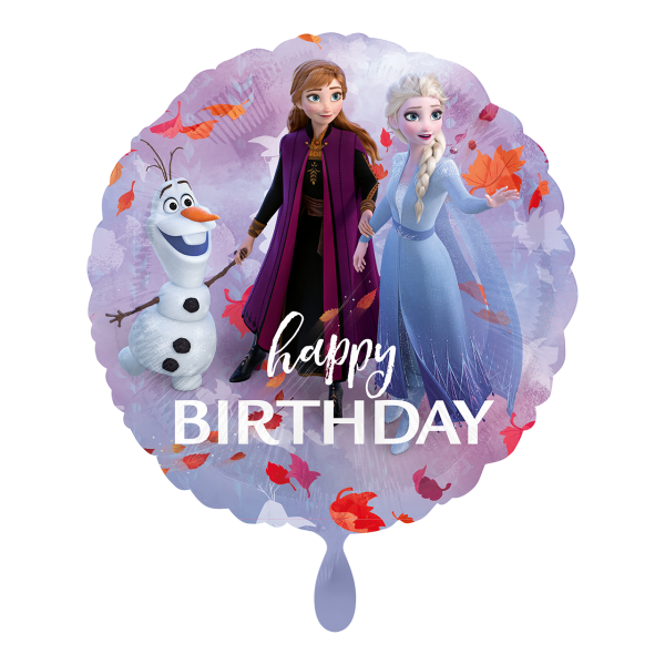 1 Ballon - Frozen 2 Happy Birthday