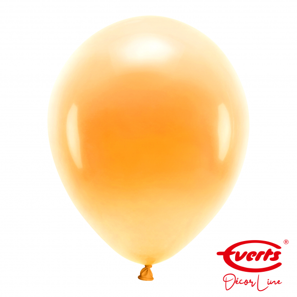 50 Luftballons - DECOR - Ø 35cm - Pearl & Metallic - Orange Peel