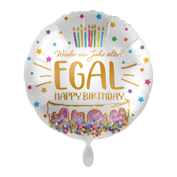 1 Balloon - Birthday Cake - GER