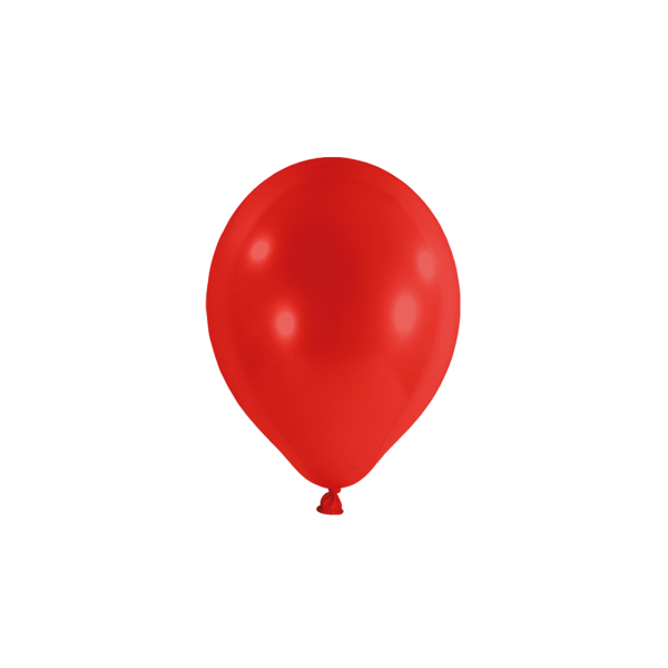 100 Miniballons - Ø 12cm - Rot