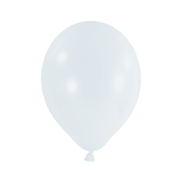 50 Luftballons - Ø 30cm - Pastel Light Misty Blue