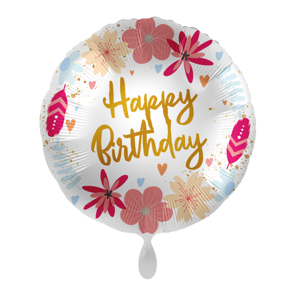 1 Balloon - Celebration Flowers - ENG