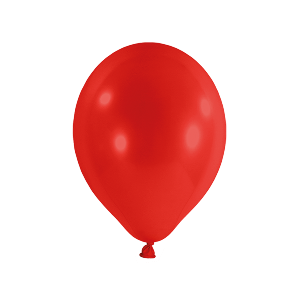 100 Luftballons - Ø 27cm - Rot