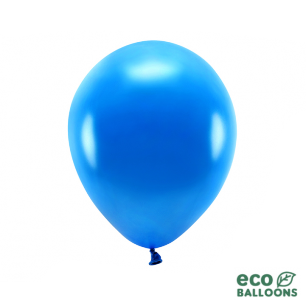 100 ECO-Luftballons - Ø 30cm - Metallic - Navy Blue