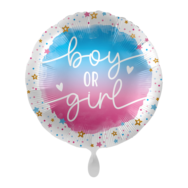 1 Balloon - BOY or GIRL - ENG