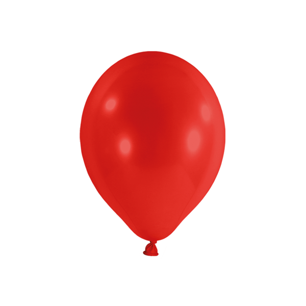100 Luftballons - Ø 23cm - Rot