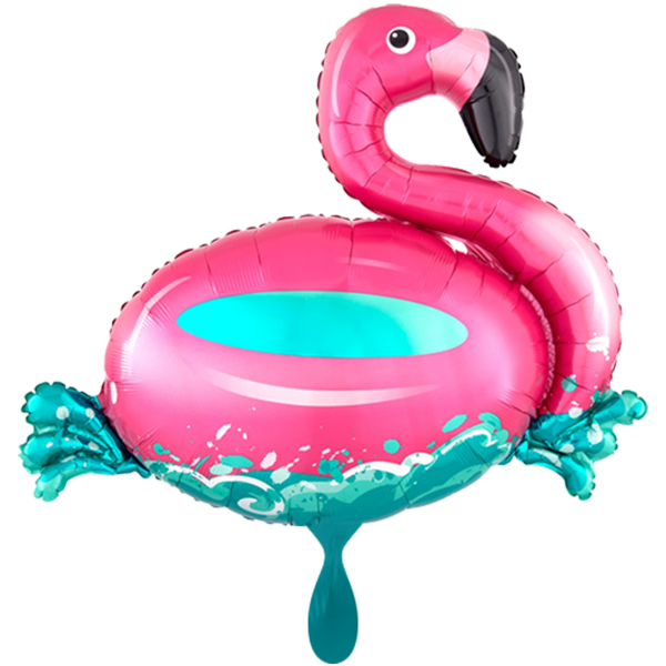 1 Ballon XXL - Floating Flamingo