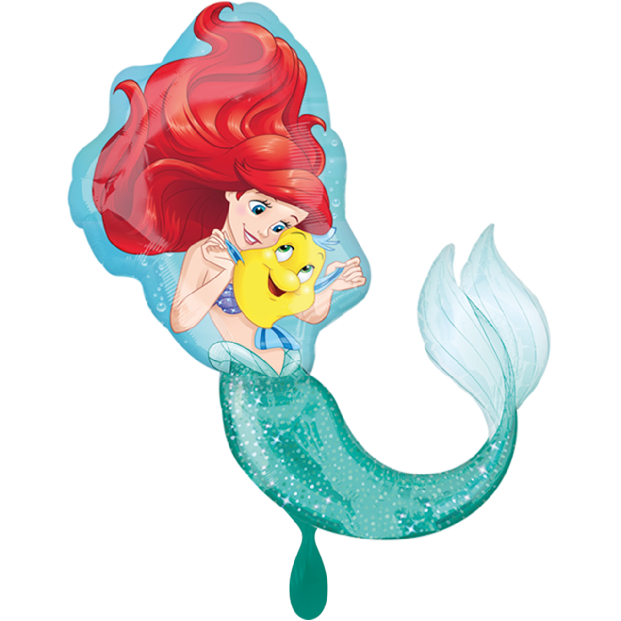 1 Ballon XXL - Little Mermaid