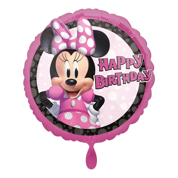 1 Ballon - Minnie Mouse Forever Birthday